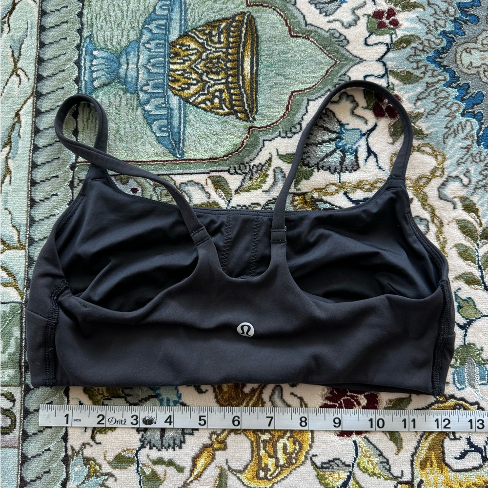 Wunder Train Strappy Racer Bra *Light
Support, C/D Cup - Size 6, Black
